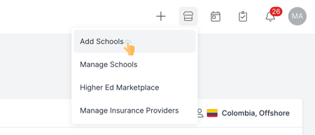 Add Schools