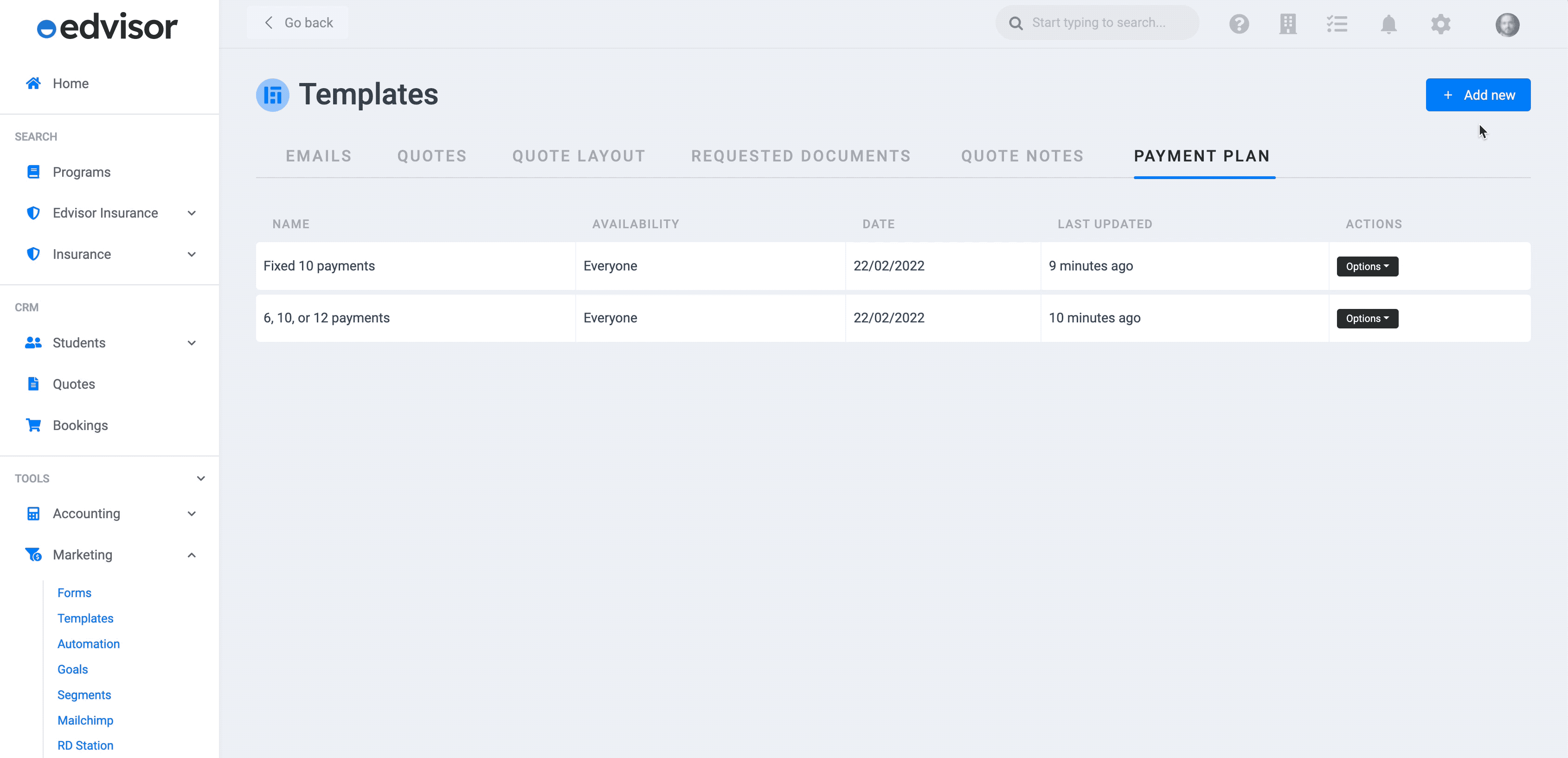 Creating Payment Plan Templates creating-payment-plan-templates